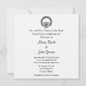 Claddagh Wedding Invitations Kaart (Voorkant)