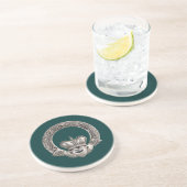 Claddagh Zandsteen Onderzetter (Zijkant)