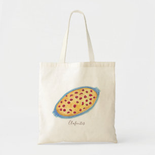 Clafoutis waterverf tote bag