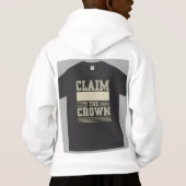 "Claim de kroon." (Achterkant)