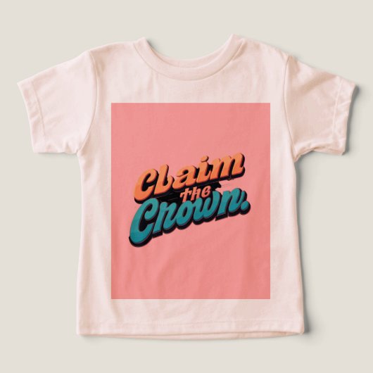 "Claim de kroon." (Design voorkant)