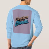 "Claim de kroon." T-shirt (Achterkant)