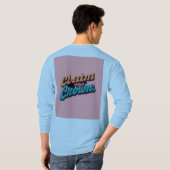 "Claim de kroon." T-shirt (Achterkant volledig)