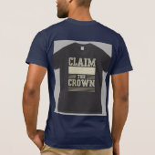 "Claim de kroon." T-shirt (Achterkant)