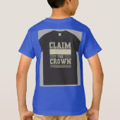 "Claim de kroon." T-shirt (Achterkant)