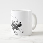 Claim de spot grote koffiekop (Voorkant rechts)