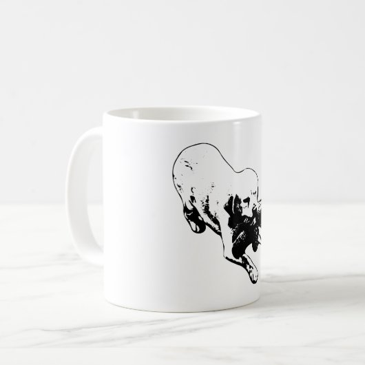 Claim de spot koffiemok (Voorkant links)