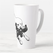 Claim de spot latte mok (Rechterhoek)