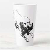 Claim de spot latte mok (Voorkant)