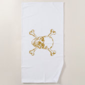 Claim Yer Sand, Fly Yer Flag! Strandlaken (Voorkant)