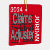 Claimregelaar Buitengewone DOUANE Keramisch Ornament (Rechts)