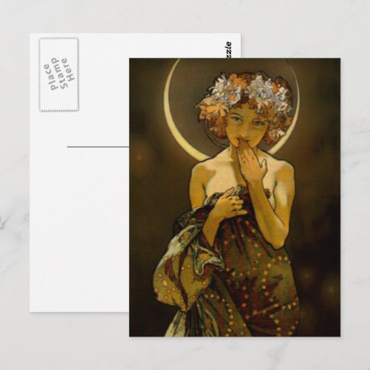 Clair de Lune Briefkaart (Voorkant / Achterkant)