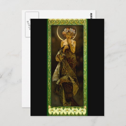 Clair de Lune Briefkaart (Voorkant / Achterkant)