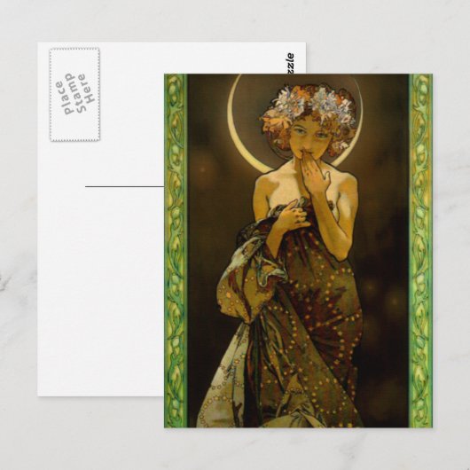 Clair de Lune Briefkaart (Voorkant / Achterkant)