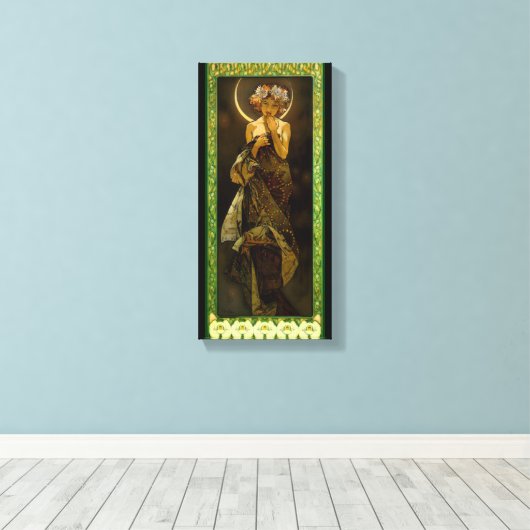 Clair de Lune Canvas Afdruk (Insitu (Houten vloer))