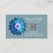 Clair de Lune | Peace Mandala Visitekaartje (Achterkant)