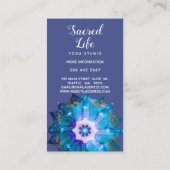 Clair de Lune | Peace Mandala Visitekaartje (Achterkant)