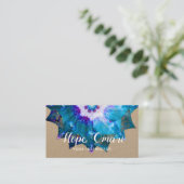 Clair de Lune | Peace Mandala Visitekaartje (Staand voorkant)