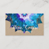 Clair de Lune | Peace Mandala Visitekaartje (Voorkant)