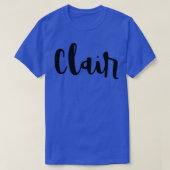 Clair T-shirt (Design voorkant)