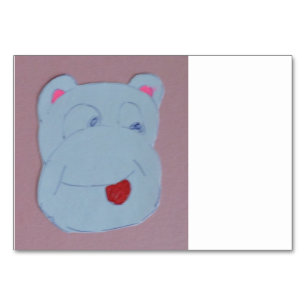 Claire Horizontal 3,5-inch x 5-inch tafelkaart Kaart