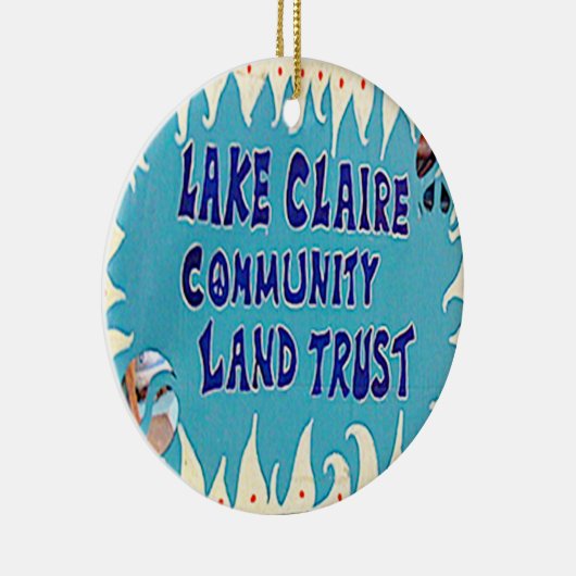 Claire Lake, Claire Atlanta, Lake Claire Keramisch Ornament (Rechts)