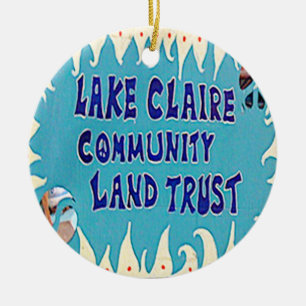 Claire Lake, Claire Atlanta, Lake Claire Keramisch Ornament