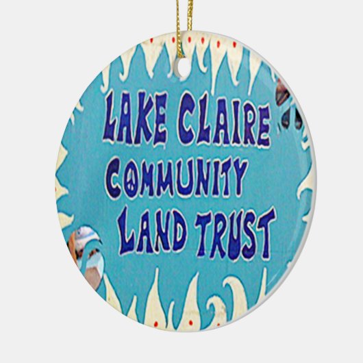 Claire Lake, Claire Atlanta, Lake Claire Keramisch Ornament (Links)