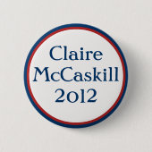  Claire McCaskill Button (Voorkant)