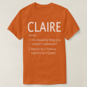 Claire Naam Gift 41 T-shirt (Design voorkant)