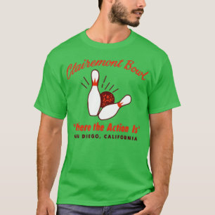 Clairemont Bowl - San Diego, CA - Bowlen T-shirt
