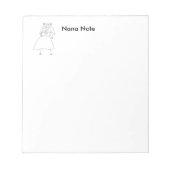 Claire's Nana Notitieblok (Voorkant)