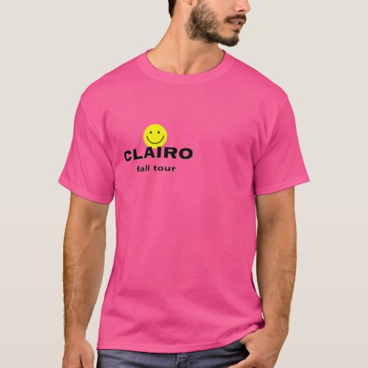 Clairo Fall Tour T-shirt (Voorkant)