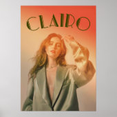 Clairo green poster (Voorkant)