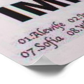 Clairo Immunity Album Poster (Hoek)