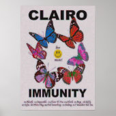 Clairo Immunity Album Poster (Voorkant)