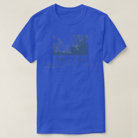 Clairo Sling Merch T-shirt (Design voorkant)