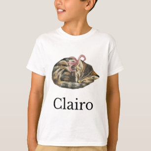 Clairo zegt een kat 1 t-shirt