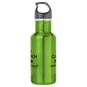 Clairseach Player Pardon Waterfles (Achterkant)