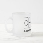 Clairvoyance is mijn mantra (Psyche Humor) Matglas Koffiemok (Links)