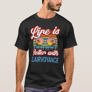 Clairvoyance Vintage Sunset Clairvoyance Leraar B T-shirt