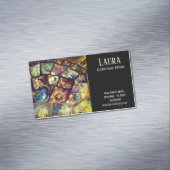 Clairvoyant Psychic 2 Visitekaartje Magnet Magnetisch Visitekaartje (Voorbeeld)