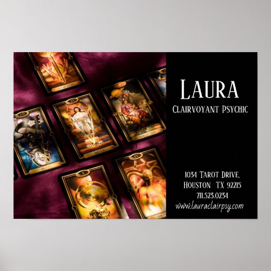 Clairvoyant Psychic Poster (Voorkant)