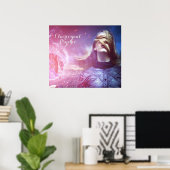 Clairvoyant Psychic Poster Premium Canvas (glanzen (Thuiskantoor)