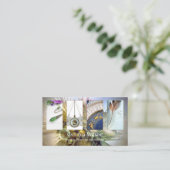 Clairvoyant Psychic Reader Photo-Visitekaartje Visitekaartje (Staand voorkant)