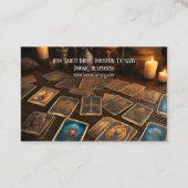 Clairvoyant Psychic Tarot Card Visitekaartje (Achterkant)