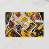 Clairvoyant Psychic Tarot Star Visitekaartje (Achterkant)