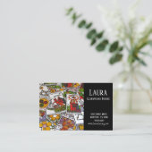 Clairvoyant Psychic Tarot Visitekaartje (Staand voorkant)