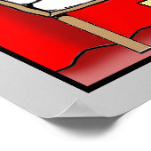 Clairvoyant voor cricketers poster (Hoek)