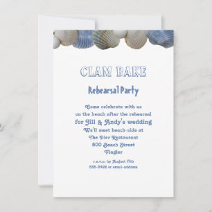 Clam Bake-repetitie Kaart
